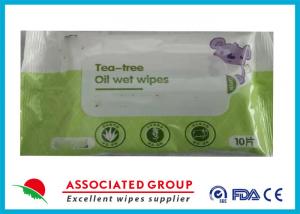 China Baby Hand Face Wipes With Tea Tree Oil Allergy Tested And Free Of Parabens And Alcohol Private Lable Factory on sale