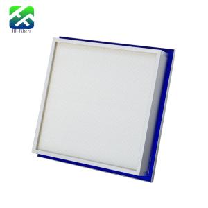 China Gel Seal Mini Pleat HEPA Filter Air Filtration Clean Room HEPA Filter H14/U15 on sale