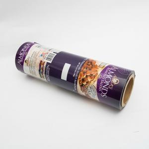 China 5.5oz Almond Composite Films For Food Packaging Plastic Shrink Wrap Roll on sale