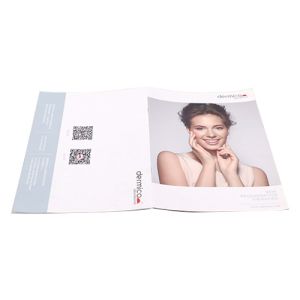 Custom Design Brochure Printing Services Glue Binding With Sewing