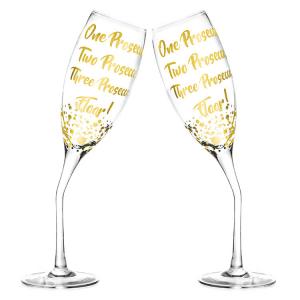 China Modern Customized Champagne Flute Glass Transparent 125ml For Home on sale