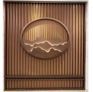 Best Custom Made Indoor Creative Backdrop Background Panel Stainless Steel wholesale