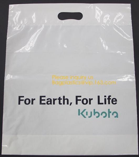 Bio Eco Custom printed HDPE plastic Eco-friendly carrier shopping bag /soft loop handle bag with printing for shopping