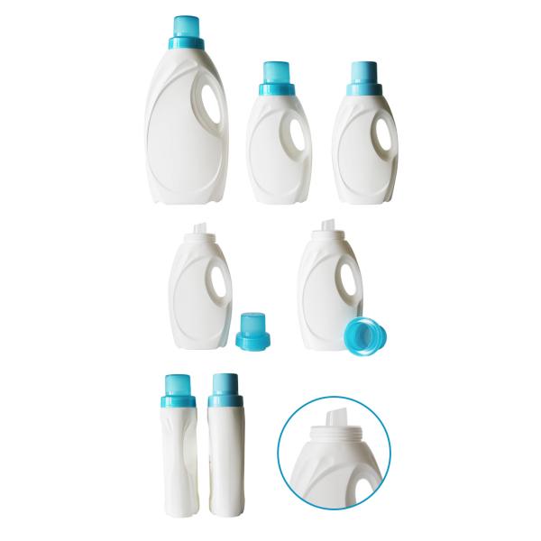 Plastic Washing Liquid Laundry Detergent Bottle Screw Cap OEM ODM