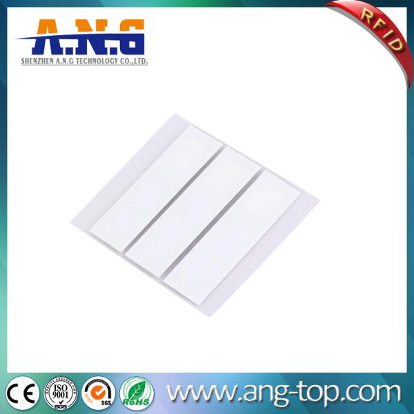 Plastic Small Rfid Tag With Barcode / Disposable Rfid Tags For Books