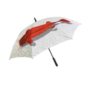 China BV Approval Custom Printed Pongee Automatic Golf Umbrellas on sale