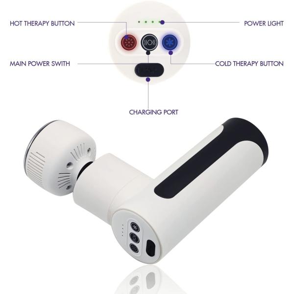 35 - 50dB Type C Charging Mini Massager Gun With Brushless Motor