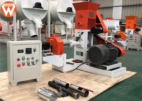 Cheap 15kw Pet Food Floating Fish Feed Extruder Machine for sale