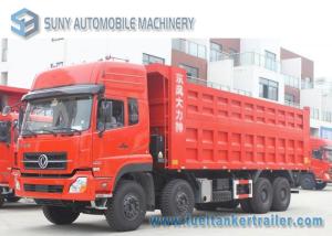 Best 40 Ton 50 Ton 60 Ton Dongfeng Heavy Duty Dump Truck 8*4 Rubbish Collection Truck 4 Axles 340 Hp wholesale