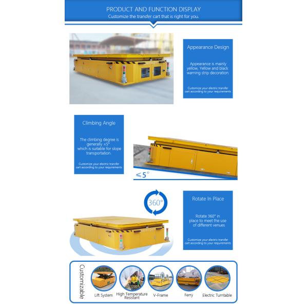 PLC AGV Automatic Guided Vehicle Omnidirectional Transfer Cart