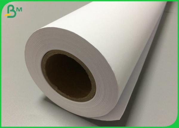 Cheap 24 Inch 36 Inch White CAD Printing Paper 2inch Core For Architectural Design for sale