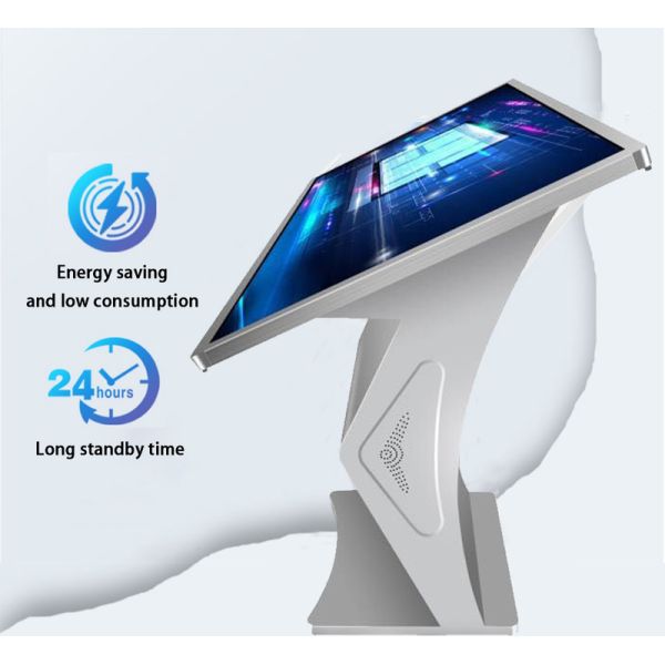 50 Inch Horizontal Touch Screen Kiosk IP45 Rating Android 7.1 Internal Digital Signage