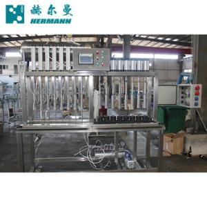 Best PLC Control Semi Automatic Bottling Machine , 10-10 Commercial Bottle Filler wholesale