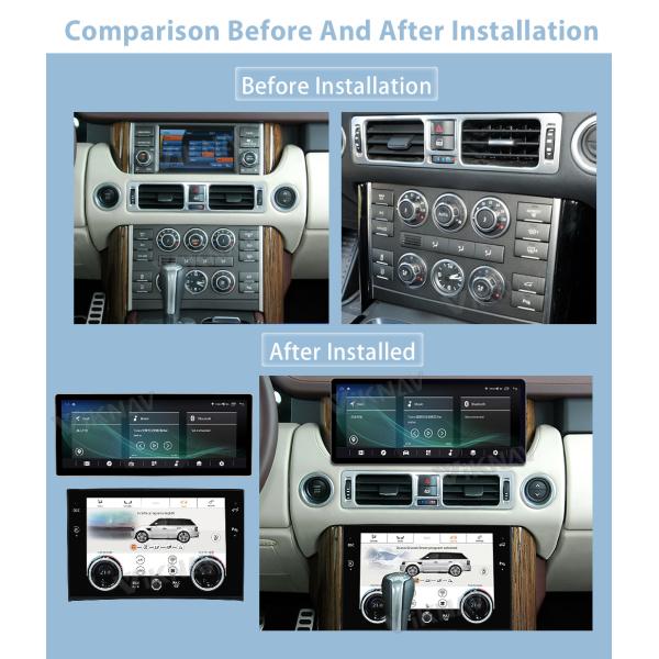 Android Car AC Control Panel V8 L322 Car Air Conditioning Panel Climate Board AC