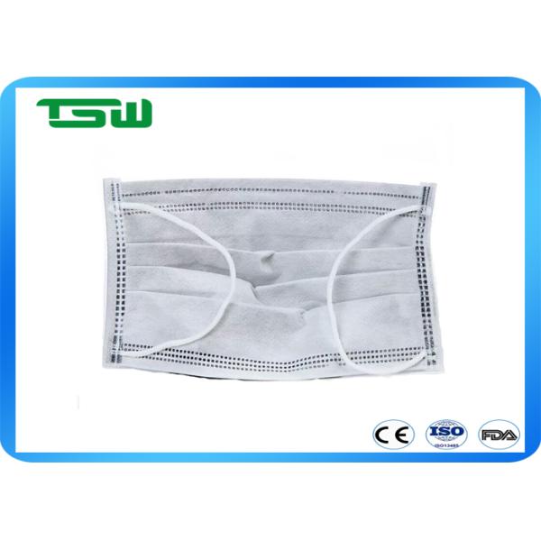 Medical 3 layer disposable face masks with earloop