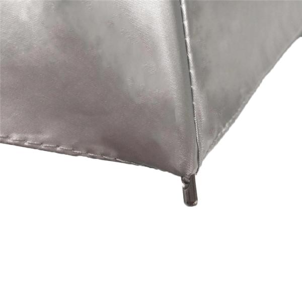 Silver Coating UPF50+ Three Folding Umbrella 105cm