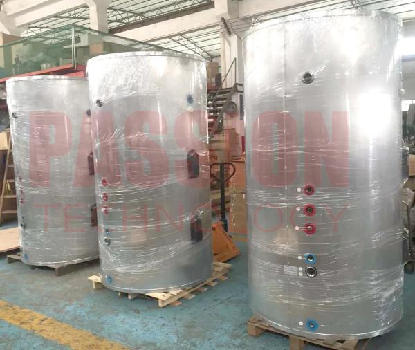 Cheap 1000L 3000L Building Solar Heating Stainless Steel Split Pressurized Solar Water Heater for sale