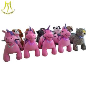China Hansel electric unicorn car children animal electric scooter sale amusement park rides on sale
