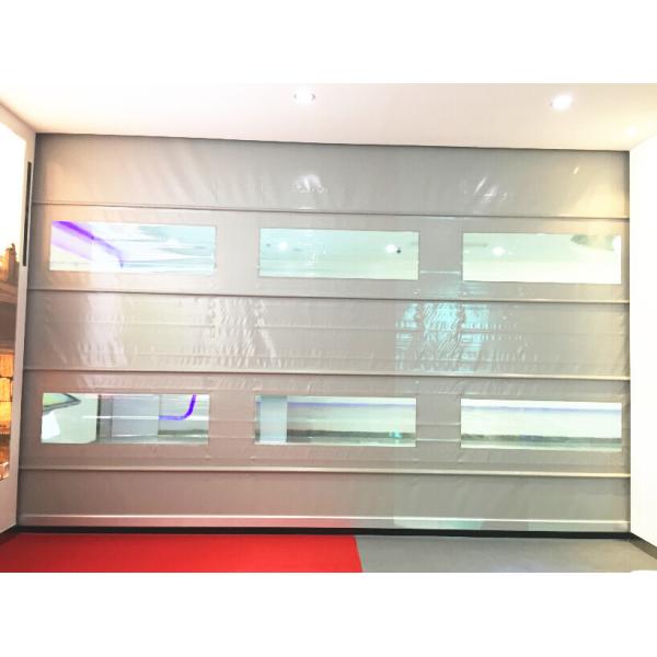 Full Transparent 1.5mm PVC Window High Speed Doors Automatic Flexible