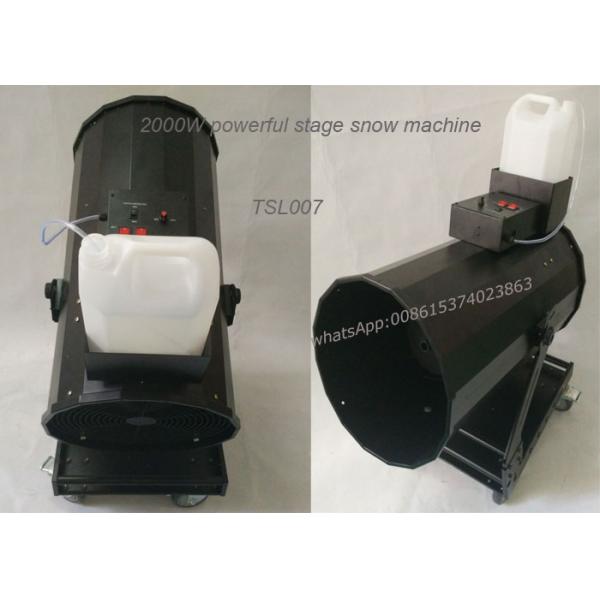 2000 Watt Artificial Portable Snow Making Machine For Parties Cover 150cbm