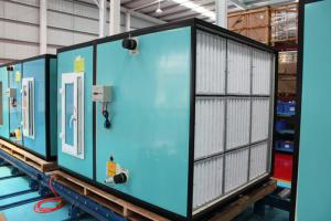 Best Double Skin 1/2 Rows Heating Coil 7-1300kw Custom Air Handling Units Ith 30/50 Mm Insulation wholesale