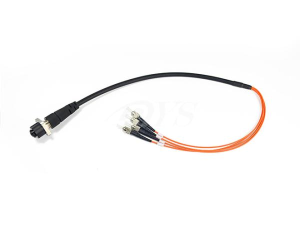 Cheap AARC-ST Fiber Optic Cable Assemblies Outdoor 4 Cores Fibre Optic Patch Cord for sale