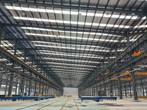Custom Designed Steel Structure Industrial Building Prefab Steel Workshop Wind Resistance