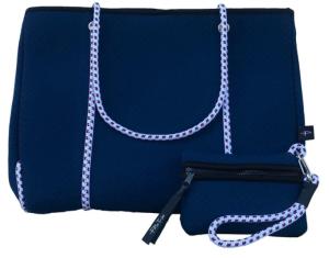 Women Large Neoprene Tote Bag Lightweight for Gym Beach Travel