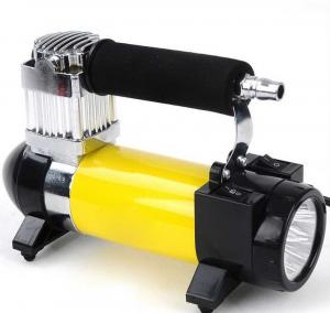 Best Dc 12v Metal Air Compressor , 100 Psi High Power Compressor With Lamp wholesale