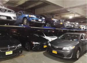 Best Hotels Double Decker Parking System 2300kg 2 Car Garage Lift wholesale