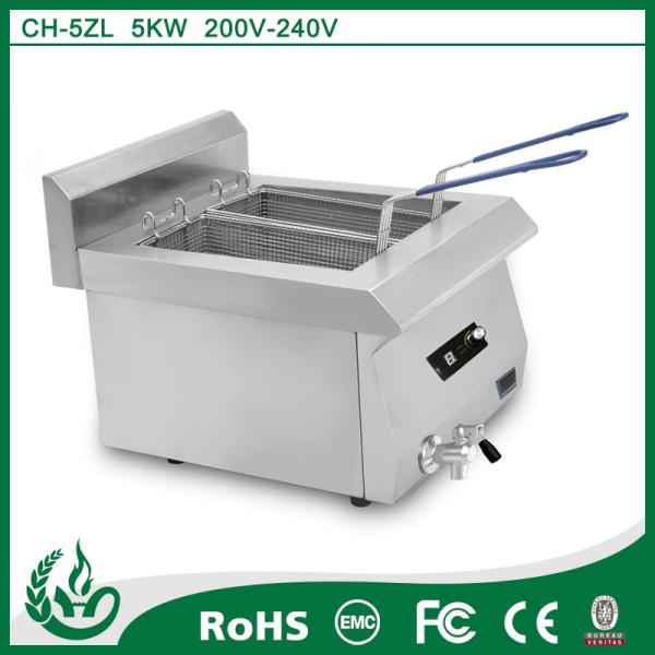 Cheap Temperature Control Induction Deep Fryer , Electromagnetic Deep Fryer for sale