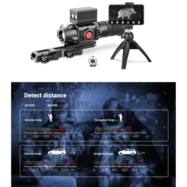 NS350RL Thermal Imaging Sight With Built In Laser Rangefinder