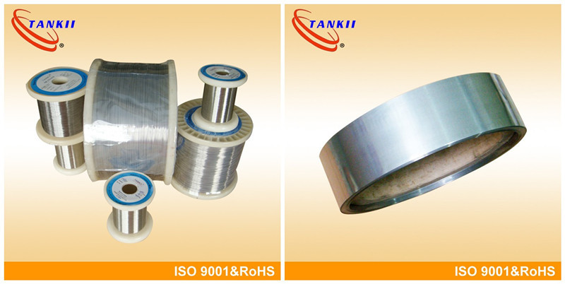 Nicr Alloy NiCr70 / 30 High Resistance Wire , Resistance Heater Wire
