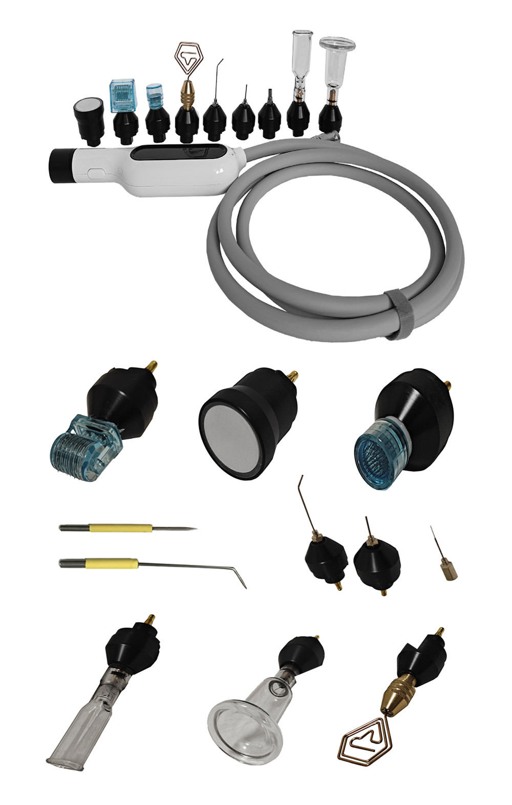 Fusion plasma instrument,Cold plasma instrument, dot matrix fusion plasma beauty instrument, skin tightening, focusing, scar repair, and spot