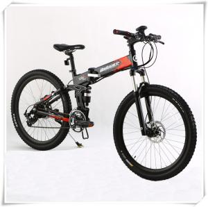 China 36V Folding Electric Bike 25 Km / H Max Speed Folding Electric Mountain Bike on sale
