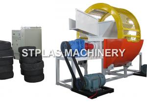 Best High Output Double Shaft Shredder Machine For Car / Truck / Bus Tire Recycling wholesale