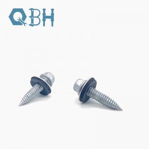 Best Hex Flange Roofing Self Tapping Screw Bi Metal With EPDM Washer wholesale