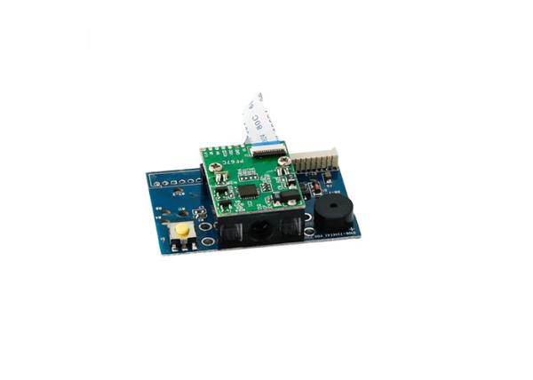Cheap Custom Plug In Barcode Reader Module Embedded RS232 KB USB Visible 632nm Red Light for sale