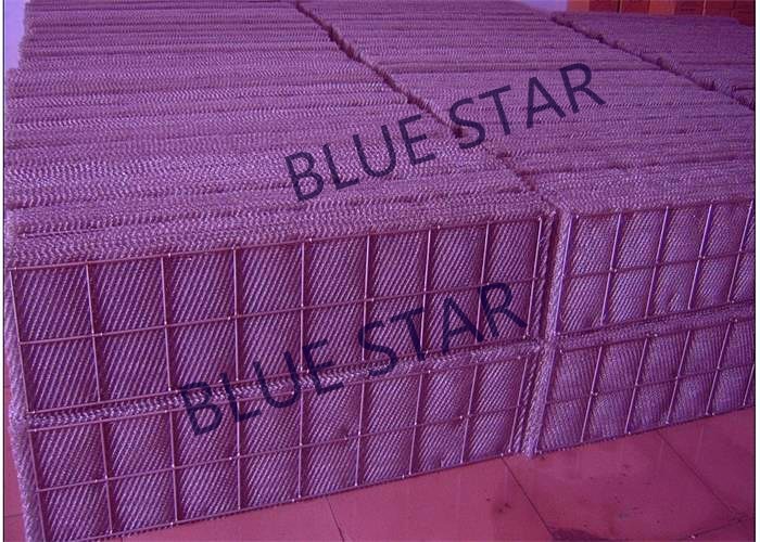 Rectangle Wire Mesh Mist Eliminator Simple Structure High Demisting Efficiency