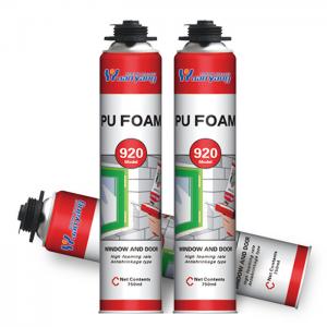 Best 600ML Polyurethane Spray Foam Insulation Building Waterproof Pu Spray Foam Insulation wholesale