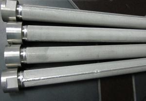 Best High Filtering Accuracy Wire Mesh Filter Element For Water Treatment , SGS Listed wholesale