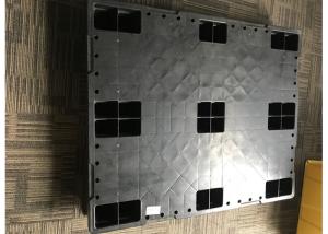 High Density Polyethylene Stackable Plastic Pallets Lightweight User - Friendly Design