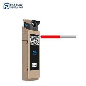 Best Ticketless LPR Parking System Controller With 3m Straight Arm Barrier wholesale