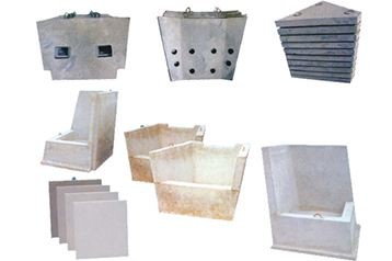 High Strength Precast Concrete Blocks Tundish Slag Wall And Dam Erosion Resistance