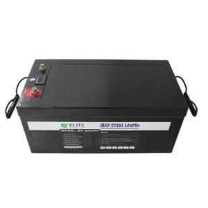 China Rechargeable 200Ah 12 Volts Lithium Ion Battery More Than 3000 Cycles on sale