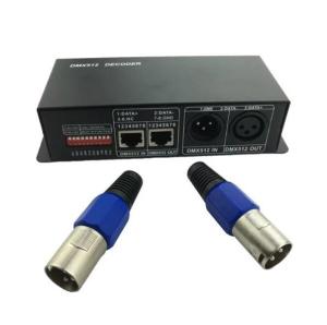 Best DMX512 Decoder LED Strip Controller 3 Channel 8A/CH wholesale