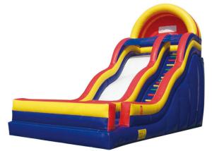 China Children Fun Colourful Large Inflatable Slide Fun Land For Summer Activity on sale