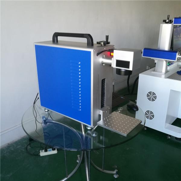 Memory Card Making Machine , 20w Fiber Laser Marking Machine For Metal