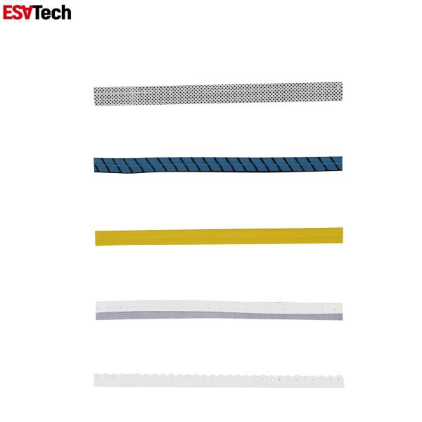 Fabric Tape Retro Webbing Reflective Strip Reflecting Ribbon Tape For Sew On Bag Garment