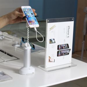COMER alarm anti-theft security mobile phone display stand holder